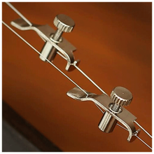 曲漾 柳琴配件 柳琴微调螺丝 四胡微调二胡微调器不锈钢专业 银色微调1个