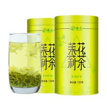 超市	
臻尖飘雪 茉莉花茶特级浓香型茶叶2021新茶花茶茉莉绿茶花草茶罐装250g