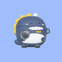 奴玛尼Ringke冇心联名款耳机套冇心liberfeel-T11无线蓝牙耳机保护套冇心liberfe Ringke联名款冇心T11-(萌萌龙-暗夜蓝)