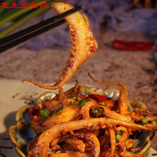 鱿鱼须大袋麻辣海味即食海鲜零食冷吃香辣鱿鱼丝小吃休闲食品120g 【麻辣鱿鱼须120g】