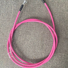 前后粉色油管小牛N1s电摩改装配件龟仔刹车油管摩托车 后面一条(220cm长)