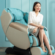 奥克斯按摩椅4D机械手SL捶打揉全自动多功能全身家用太空躺椅T200 2021全新升级sl导轨按摩椅