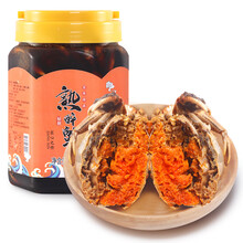 邵万生 醉蟹上海特产熟醉蟹花雕红膏大闸蟹花雕醉蟹宁波风味760g