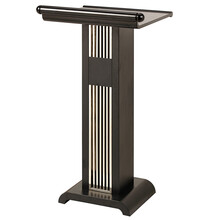 宣讲台白色桌演餐厅迎宾酒店简约现代司仪接待发言主持 YT-38黑色 600*505*1135mm