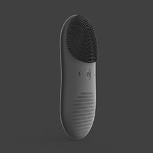 [京闪配送] 日本洁面仪男士洗脸仪超声波洁面仪电动去黑头硅胶洁面仪器 酷黑，下单送男士洗面奶