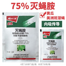 江西禾益 潜克 灭蝇胺美洲斑潜蝇杀鬼画符地图虫农药杀虫剂 60克
