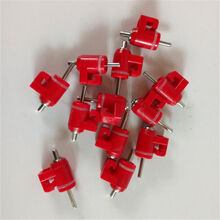 鸡用卡式钢球乳头饮水器红头 球阀式饮水嘴 鸡用水线养殖设备用品 粗钉乳头100个