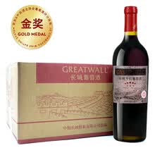 超市	
长城 五星赤霞珠干红葡萄酒 750ml*6瓶 整箱装 中粮出品