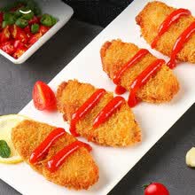 顺丰深海鳕鱼排油炸小吃半成品裹粉鳕鱼片香零食宝宝盒装 【买4盒加6盒】