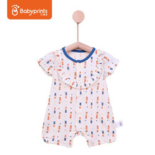 Babyprints新生儿短袖哈衣宝宝连体衣婴儿爬服夏季儿童衣服 纯真童年 59