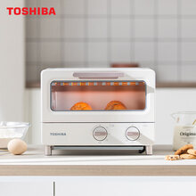 【京闪配送】Toshiba/东芝烤箱家用小型电烤箱TD7080日式网红迷你烘培小烤箱 白色