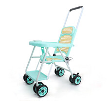 婴儿推车夏季竹藤编轻便折叠简易夏天儿童宝宝藤椅小手推车 826
