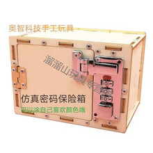 通用技术diy科技小制作小发明手工材料礼物学生儿童科学实验套装 新款创意  仿真密码箱