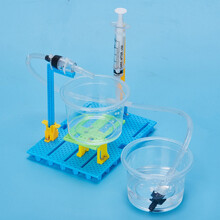 客气动力车小学生太阳能双动力车科技小制作diy科学实验玩具小发明手工材料 抽水机