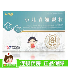 比比高 小儿青翘颗粒 5g*8袋 消肿止痛 疏风清热 解毒利咽 1盒装