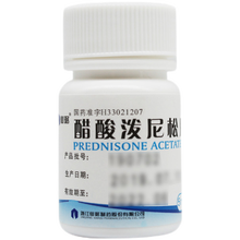 仙琚 醋酸泼尼松片 5mg*100片支气管哮喘皮肌炎急性白血病恶性淋巴瘤血管炎强的松药过敏性疾病红斑 1盒装