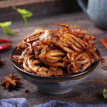 铁板麻辣鱿鱼须500g麻辣八爪鱼零食鱿鱼丝250g仔足香辣即食AA 孜然500g