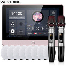 威斯汀XT12智能家居壁挂音响 音箱 挂壁式喇叭套装 背景音乐公共广播系统 餐厅会议广播定压喇叭805*8