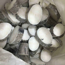 银鳕鱼新鲜鳕鱼片犬牙鱼冷冻尾段切片顺丰 银鳕鱼尾段1斤