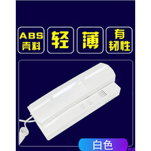 九仕丹顿楼宇对讲开锁楼宇门对讲电话机家用门铃门禁室内机老式通用分机 4线 通用经典款（亮白款）