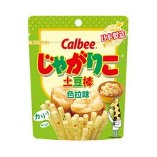 【99选10】赵露思推荐 卡乐比土豆棒薯条日本进口网红零食扇贝色拉味多口味 海苔味52g