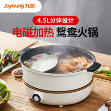 九阳（Joyoung）电火锅4.5升家用IH电磁加热多功能分体式鸳鸯火锅电磁炉灶 C21-HG3  【企业采购】