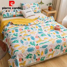 皮尔卡丹高端家纺 空调被夏凉被薄款夏季双人被子春秋被芯儿童夏被单人可机洗 森林派对 150x200cm【单人夏凉被】