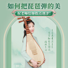 纳英 五色风和权老师合作教学琵琶如何弹的美系列教学录播课程附电子版教材 弹的美(3+电子教材