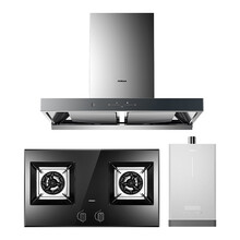 老板（Robam）65D1+57B2T+HT602A-16油烟机灶具热水器欧式22m³5.0kW灶燃气热水器16L三件套（天然气）