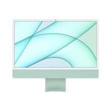 Apple iMac 24英寸 绿色 4.5K屏 八核M1芯片(8核图形处理器) 16G 1TB SSD 一体式电脑主机