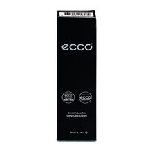 ecco鞋油 现货 ECCO爱步光面皮鞋油护理黑色透明无色鞋乳9033300 光面皮鞋乳:黑色+鞋蜡:无色