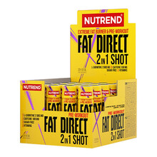 Nutrend小黄瓶液体健身左旋肉碱氮泵左旋100000 含咖啡因20支【送左旋饮料4瓶】