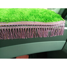 新款重汽豪沃轻卡统帅悍将仪表台垫豪曼货车工作台防晒避光垫 绿色草坪带穗