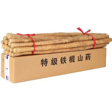 叁维生鲜 新鲜正宗河北特产铁棍新鲜山药整箱5斤 小白嘴 农家自产麻山药 生鲜果蔬 5斤40-50cm