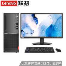 联想(Lenovo)扬天M4610d 九代英特尔酷睿i3四核家用网课办公台式电脑整机 19.5英寸高清屏 定制 i3-9100/8G/1T+128G固态
