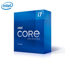 英特尔（Intel）十一代酷睿处理器 11400F/11600K/11700K/11900KF/K I7 11700F 无核显 8核16线程