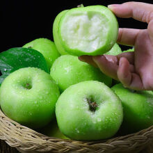 【坏果包赔】2021现摘青苹果水果新鲜当季3/5/10斤苹果新鲜水果酸甜 带箱9.5-10斤 小果