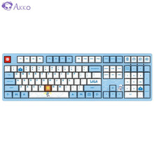 AKKO 3108哔哩哔哩bilibili机械键盘 电竞游戏 绝地求生吃鸡有线 Cherry樱桃轴 哔哩哔哩 108键 AKKO粉轴