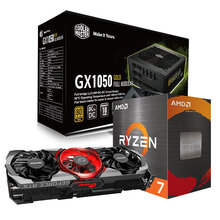 七彩虹 RTX 3080 Ti Advanced OC 12G + AMD 5800X 处理器 8核16线程 + 酷冷至尊 GX1050金牌全模组电源