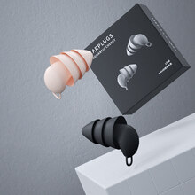 隔音耳罩可侧睡硅胶睡觉睡眠静音学生专用降噪音降噪防吵神器耳塞 M降噪耳塞/石英粉1对＋石英粉1对 M