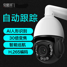 【旗舰新品】安格华4G跟踪球形监控器无线360度连手机远程野外看鱼塘专用户外摄像头 WIFI 特惠版 人形跟踪对讲【黑光级夜视 红外1 128GB  3MP 60mm