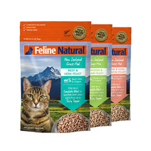 超市	Feline Natural 新西兰原装进口宠物猫粮 成幼猫通用冻干猫粮牛肉鳕鱼320g