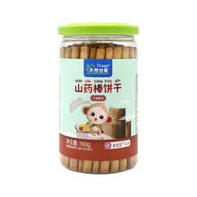 天然世家 宝宝零食饼干 磨牙棒 手指饼干营养山药棒 160g 什锦味