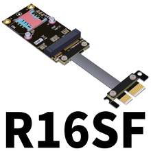 PCIe x1延长线 转接mini PCIe 无线网卡mpcie  排线 ADT R16SF 0.2m