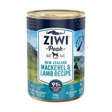 滋益(ZIWI)狗罐头主食罐390g 新西兰进口幼犬成犬营养湿粮拌饭狗罐头全犬种通用型 马鲛鱼羊肉味