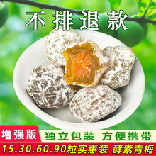 酵素梅正品嗖嗖啦网红果青梅孝素梅子随便果孝素粉 搭配代餐粉饼话梅酵素果冻果蔬复合酵素粉杯装果冻 酵素梅【90粒】