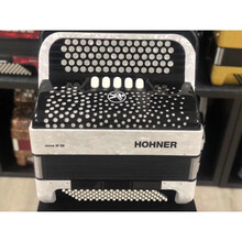 德国霍纳HOHNER手风琴 96贝流行巴扬演奏定制款 白色