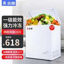 志高（CHIGO）小冰柜家用小型冷冻节能省电冷柜母乳电冰柜 BD/BC-110A158【省电款 一级能耗】