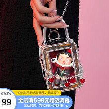 POPMART泡泡玛特 pop love-wow包潮玩毛绒玩具玩偶女生生日礼物手提包单肩包 POP LOVE-WOW包红色
