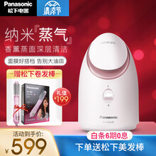 松下（Panasonic）蒸面器 蒸脸补水仪  美容器 喷雾机补水家用纳米水离子热喷雾脸部加湿美容仪 EH-WSA3FP